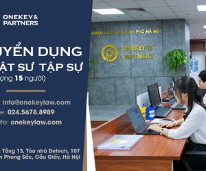 Onekey & Partners tuyển dụng vị trí Luật sư tập sự