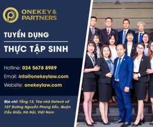 Onekey & Partners tuyển dụng vị trí Thực tập sinh